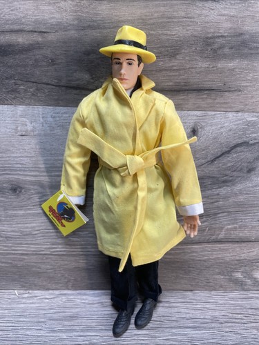 Vintage Dick Tracy by Applause Walt Disney Company Action Figure w/tags 1990 - Afbeelding 1 van 5