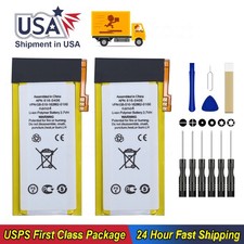 2PC Battery 616-0406 for Apple iPod Nano 4th Gen Cell A1285 MP3, MP4,PMP W/ Tool