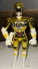 Vintage Bandai Power Rangers Metallic Armor Yellow Ranger 8” Figure 1995