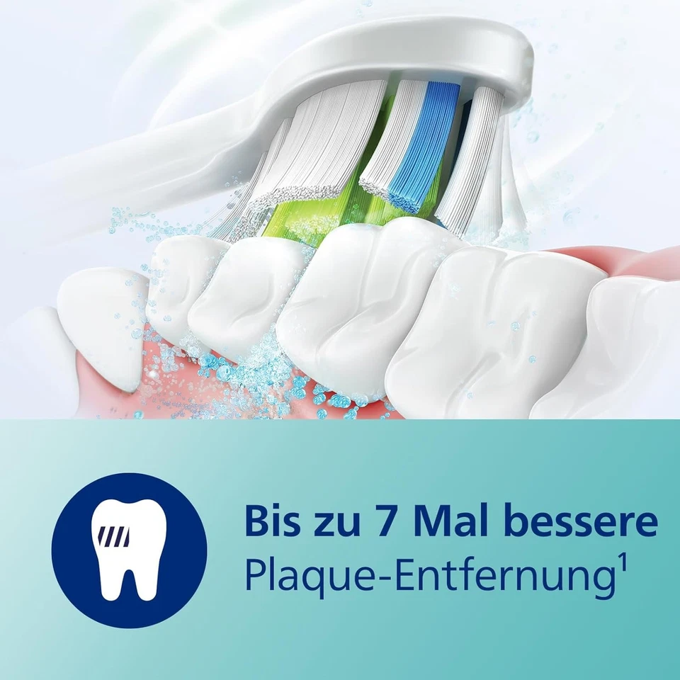 Philips Sonicare HX6807/35 Schallzahnbürste Doppelpack ProtectiveClean 4300 weiß - Bild 4 von 4