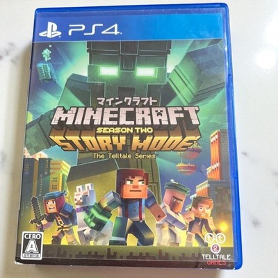 PS4 USED Minecraft Story Mode Season 2 3goo Sony PlayStation４ From JAPAN