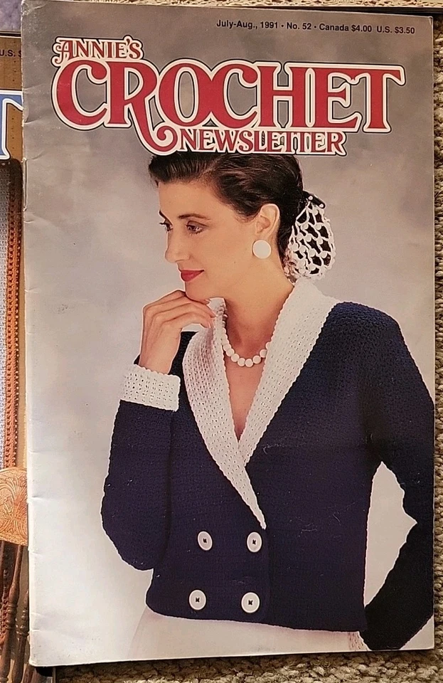Annie's Crochet Newsletter Quick & Easy Pattern Club & More Lot Of 14 - Image 4 of 4