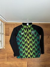 Used Nike Nigeria 2018 World Cup Home Jersey Men's S Training block core