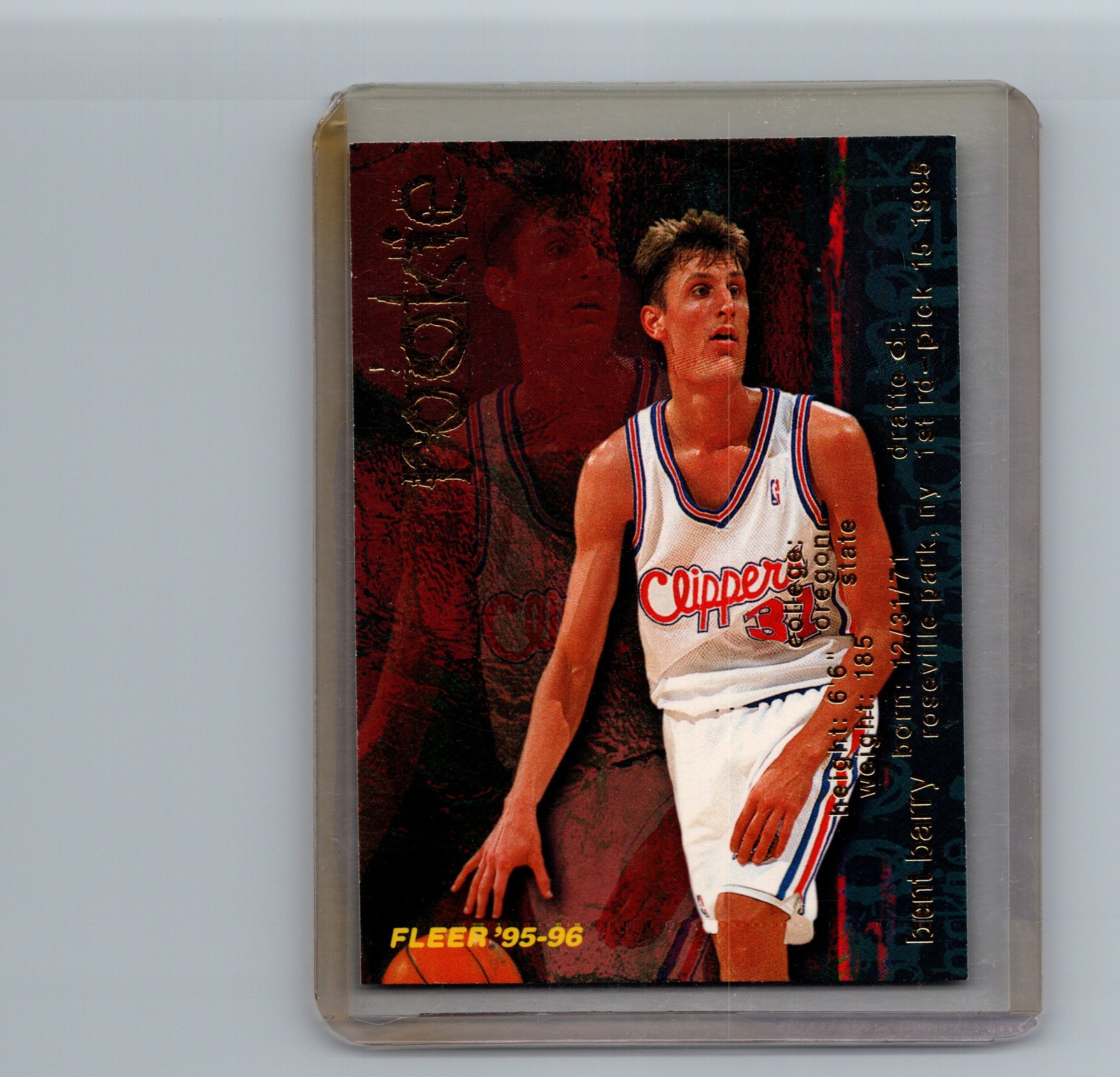 1995-96 Fleer #282 Brent Barry