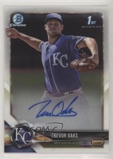 2018 Bowman Chrome Prospect Trevor Oaks #BCPA-TO Auto nd3