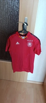 Maillot de football vintage Adidas Allemagne Euro 2004 garçon L 13-14 ans - Photo 1/4
