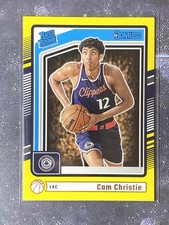  2024-25 Donruss YELLOW Cam Christie RC Los Angeles Clippers #241