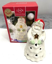 LENOX American by Design Santa Color Changing Lit Figurine 2 Lighting Effects