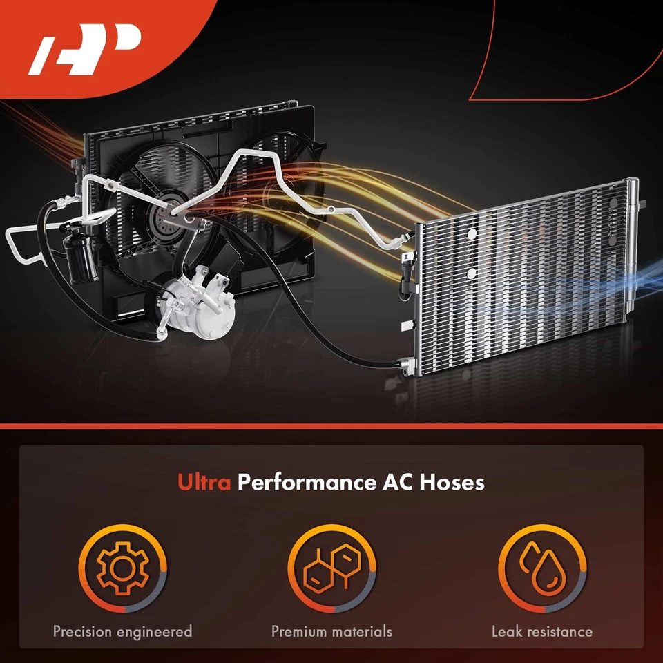 Manguera de línea de descarga de aire acondicionado A-Premium para Mitsubishi Outlander 2012-2022 L4 2,4 L Foto 2 de 4