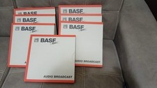 Nastri Magnetici BASF EMTEC PER 528 1/4 Audio Broadcast - Stock 7 Pezzi