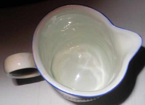 c1900 "Washington School, Concordia, Kansas" Souvenir Pitcher 5.75" Tall - 第 4/5 張圖片