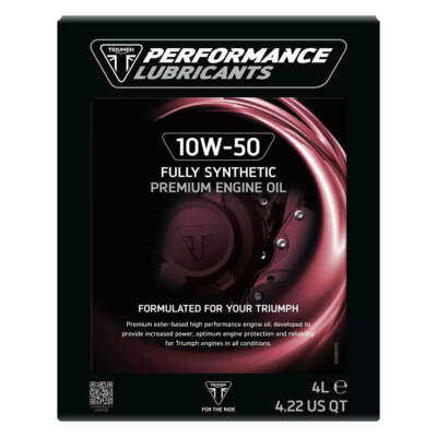 Triumph Fully Synthetic Engine Oil 10w-50 4 Liter - PLFS230041050