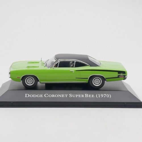 Modellino auto pressofuso Ixo 1:43 DODGE CORONET SUPER BEE 1970 veicolo giocattolo in metallo - Foto 2 di 6