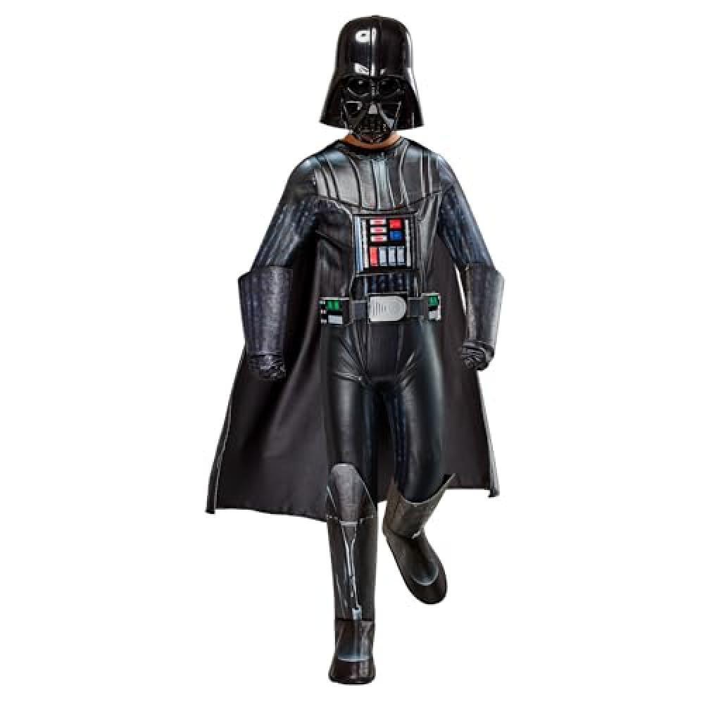 (TG. 7-8 anni) Rubie's Official Darth Vader Premium Child Costume, Kids Superher