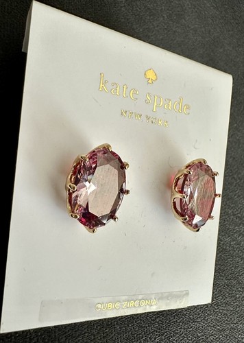 Kate Spade Berry Cubic Zirconia Post Earrings - Picture 3 of 3