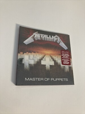 Metallica : Master Of Puppets CD Digipak Blackened Recordings (NEW