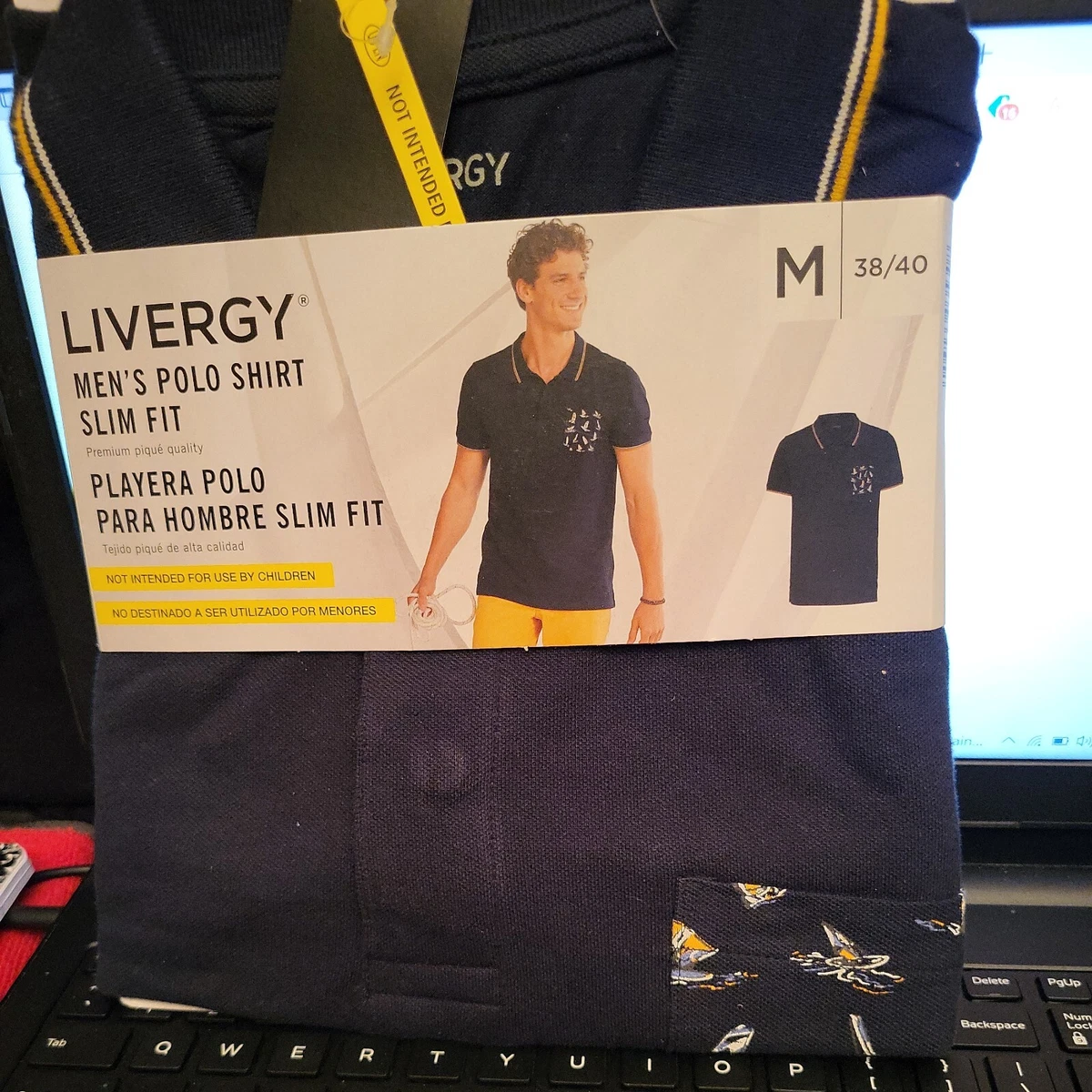Livergy Men s Polo Shirt Slim Fit XXL 38 40