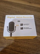 Professional Digital Voice Recorder Small Black 16 GB .