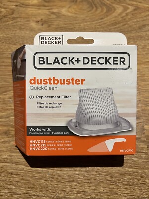 Black And Decker Dustbuster Quick Clean HNVCF10 Replacement Filter