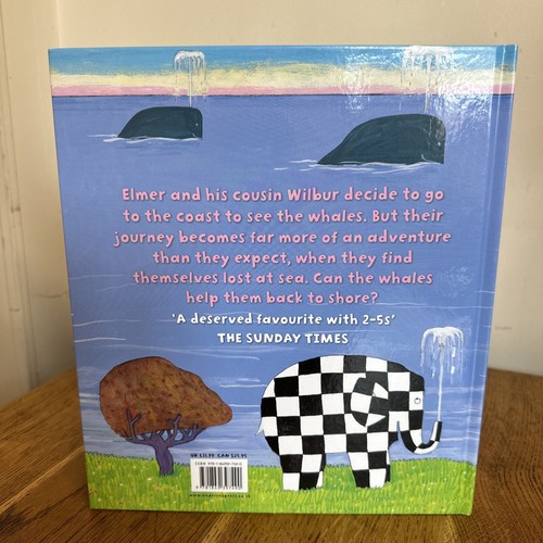 Elmer and the Whales by David McKee 2013 SIGNED DATED & DOODLED UK 1st/1st HB - Imagen 6 de 8