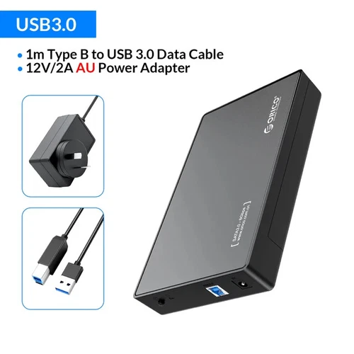 3.5 Inch HDD Case Enclosure SATA to USB 3.0 Hard Disk Box 2.5'' 3.5" SSD ORICO - Bild 18 von 20