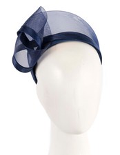 Bespoke design Navy racing fascinator by Fillies Collection Made in Australia