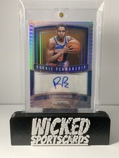 2019-20 Panini Prizm - RJ Barrett Rookie Penmanship Silver Prizm Auto #RP-RJB