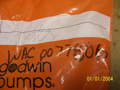 GENUINE WACKER 0077806 IMPELLER MOUNTING KIT, 77806, 579086, NOS 