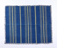 Bulgarian traditional handmade tablecloth woven textile folk art peasant rustic