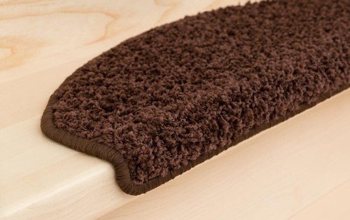 Stufenmatte Treppenmatte Shaggy Venus 10 Aktuelle Farben Halbrund ! - Bild 29 von 32