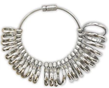 25 Piece Stainless Steel Ring Sizing Set (Pack of: 1) - TJ-99753