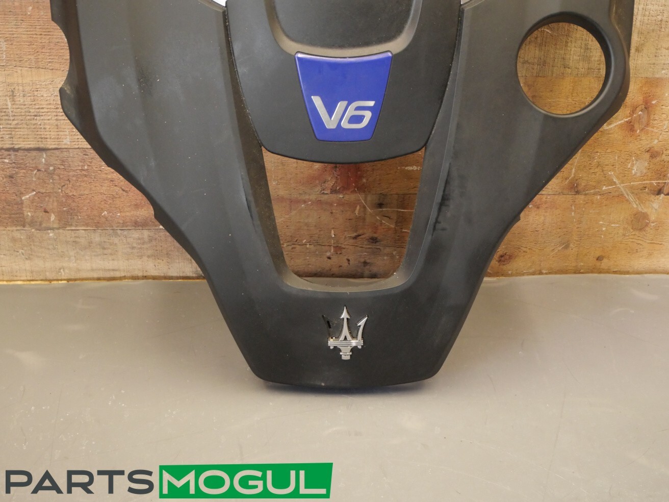 2014-2021 MASERATI QUATTROPORTE 3.0L V6 ENGINE COVER SHIELD 670003410 OEM