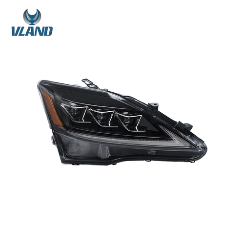Full LED Headlights & Tail Lights Assembly Set For 2006-2013 Lexus IS250 350 ISF - Picture 2 of 10
