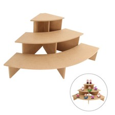 Craft Fair Table Point of Sale Display Stand Corner Assemble Counter Shop Tool