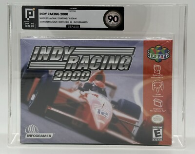 Indy Racing 2000 Nintendo 64 N64 Pixel 90 Sealed NTSC/USA 2000 VGA Wata