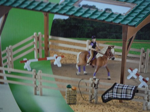 SCHLEICH HORSE RIDING ARENA #42189 *NEW* IN BOX - 第 2/6 張圖片