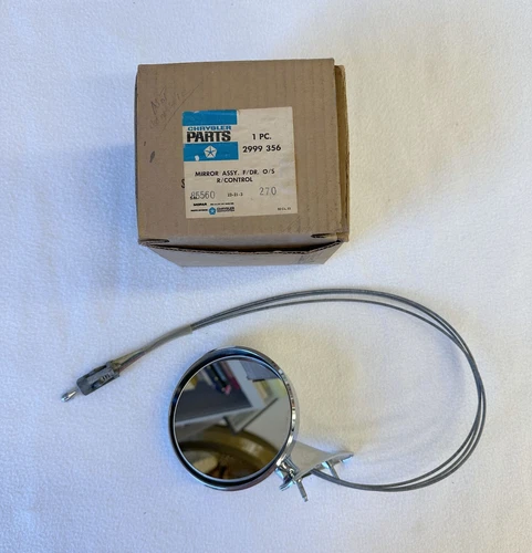 NOS MoPar 1969-70 Plymouth Sport Fury DS Remote Mirror 2dr HT 69 1970