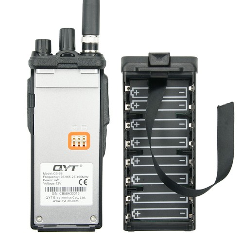 QYT AM/FM 27MHz CB-58 Radio Standard Handheld 40 Channel AM/FM CB Radio - Picture 5 of 11