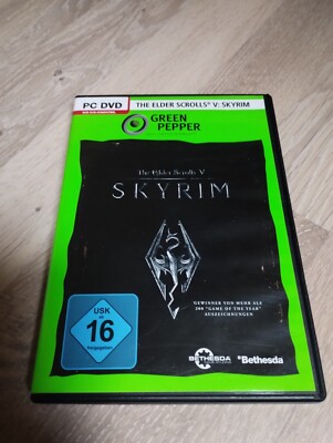 PC DVD Skyrim - The Elder scrolls  V: Skyrim, gebraucht, funktioniert