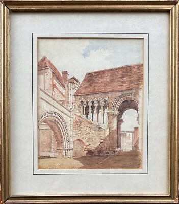 Die Altstadt, 20. Jahrhundert, Aquarell