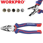 WorkPro 8" Linesman Screw Extractor Pliers Combination Plier Screw Remover Tools