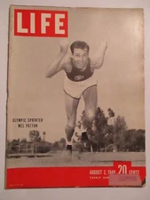 LIFE August 2,1948 Olympic Sprinter Mel Patton Western Union The Andes Great ADS
