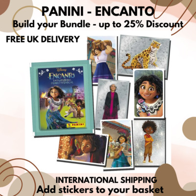 Panini ENCANTO Disney (2021) Einzelsticker Karten aussuchen 1-168, X1-X12, C1-C50