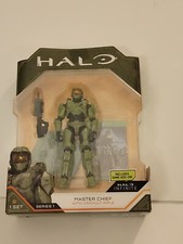 Jazwares Halo Infinite Series 1 MASTER CHIEF 4" Action Figure with Game Add On