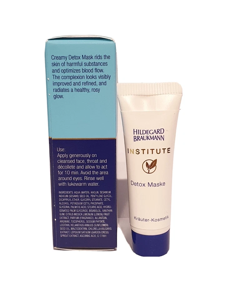 50ml of Hildegard Braukmann creamy Detox Mask - 5ml tubes x 10 - Image 2 of 3