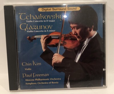 Tchaikovsky Violin Concerto In D Glazunov Chin Kim Paul Freeman Surround Sound