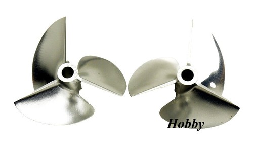 Vuzmode RC Boot Propeller 3-Blatt | Metall Ausführung 15mm/20mm | RH/LH Für Modellboote