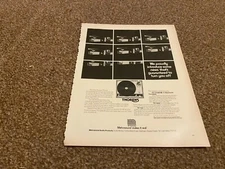 HIFIB3 ADVERT 11X8 THORENS TD125AB MKII TURNTABLE