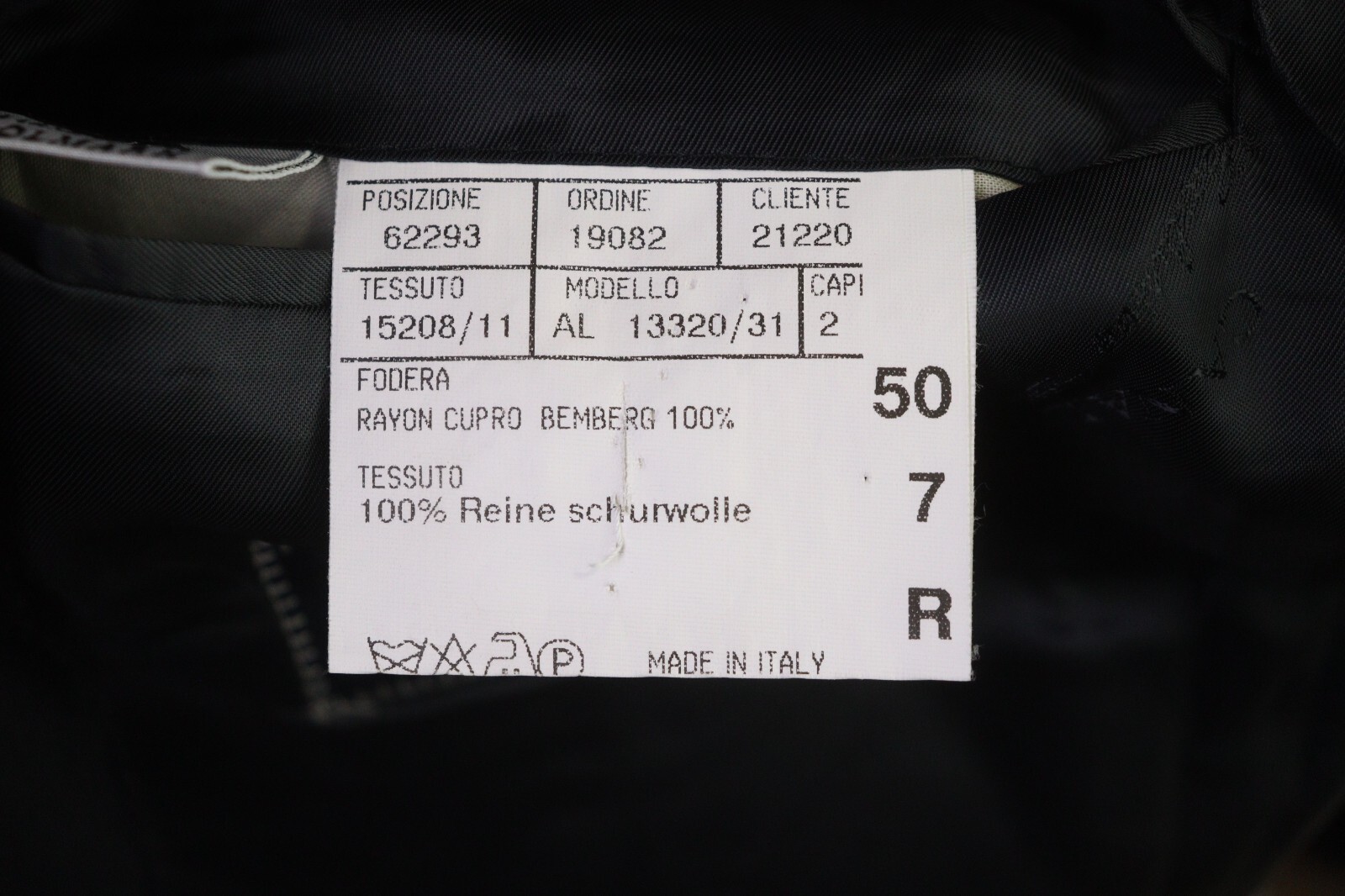 CANALI Exclusive Gray Wool Three Button Notch Sin… - image 17