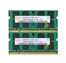 2pcs Hynix 4GB 2Rx8 PC2-5300S DDR2 667Mhz 200Pin RAM Memory Laptop SO-DIMM 1.8V